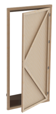 Tür Fichte (1x2m)